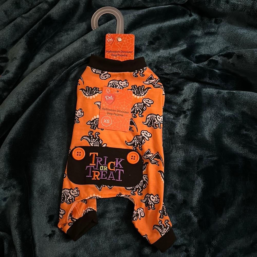 Halloween Dinosaur Dog Pajama